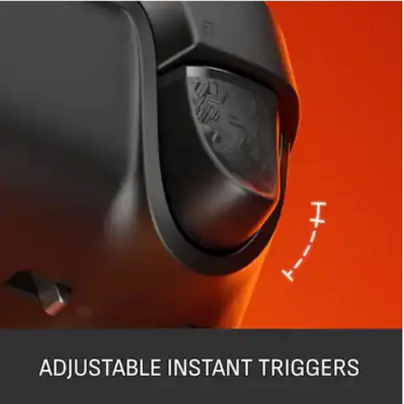 Wireless Controller - Black with Orange Accents Controllers